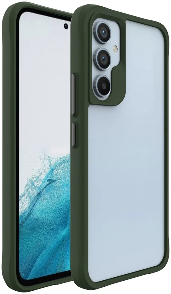 Samsung Galaxy A55 Hoesje Armor Back Cover Groen afbeelding 2