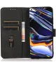 KHAZNEH Motorola Moto G04 / G24 Hoesje Retro Wallet Book Case Zwart