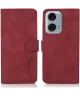 KHAZNEH Motorola Moto G04 / G24 Hoesje Retro Wallet Book Case Rood