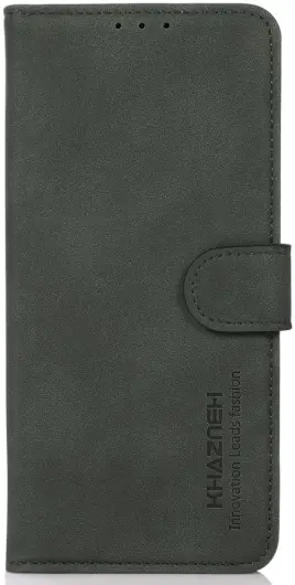 KHAZNEH Motorola Moto G04 / G24 Hoesje Retro Wallet Book Case Groen afbeelding 6