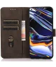 KHAZNEH Motorola Moto G04 / G24 Hoesje Retro Wallet Book Case Bruin