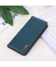 KHAZNEH Xiaomi 14 Ultra Hoesje RFID Book Case Leer Groen