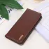 KHAZNEH Xiaomi 14 Ultra Hoesje RFID Book Case Leer Bruin afbeelding 8
