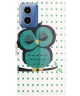 Motorola Moto G04 / G24 Hoesje Portemonnee Book Case Uil Print