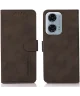 KHAZNEH Motorola Moto G24 Power Hoesje Retro Wallet Book Case Bruin