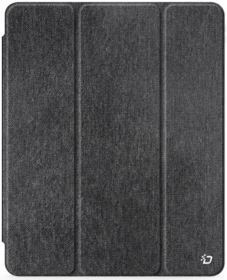 Dux Ducis Unid iPad Air 13 (24/25) / Pro 12.9 (2022/2018) Hoes Book Case Zwart afbeelding 2