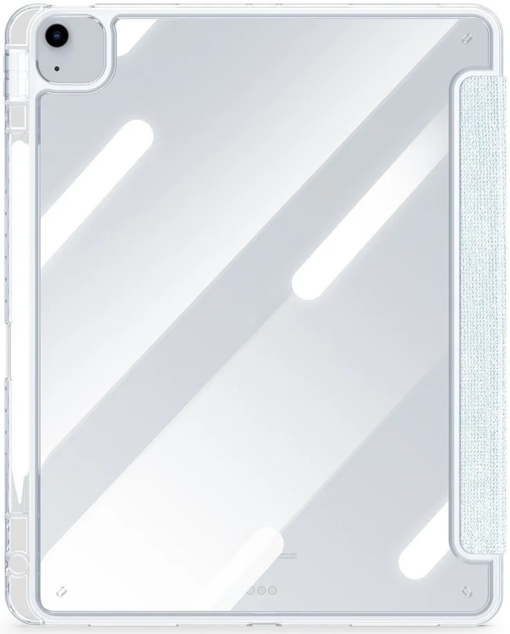 Dux Ducis Unid iPad Air 13 (24/25) / Pro 12.9 (2022/2018) Hoes Book Case Blauw afbeelding 3