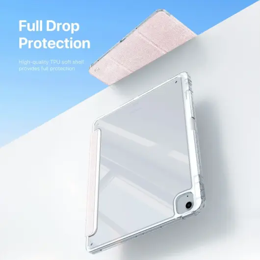Dux Ducis Unid iPad Air 13 (24/25) / Pro 12.9 (2022/2018) Hoes Book Case Roze afbeelding 8