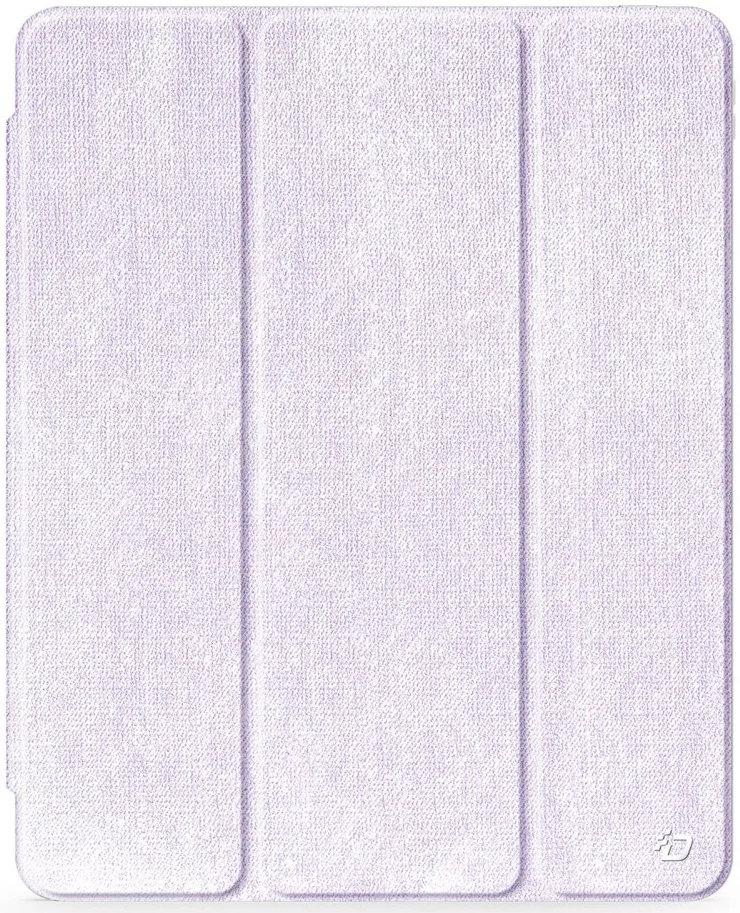Dux Ducis Unid iPad Air 13 (24/25) / Pro 12.9 (2022/2018) Hoes Book Case Paars afbeelding 2