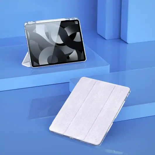 Dux Ducis Unid iPad Air 13 (24/25) / Pro 12.9 (2022/2018) Hoes Book Case Paars afbeelding 12