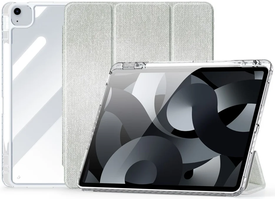 Dux Ducis Unid iPad Air 13 (24/25) / Pro 12.9 (2022/2018) Hoes Book Case Groen afbeelding 1