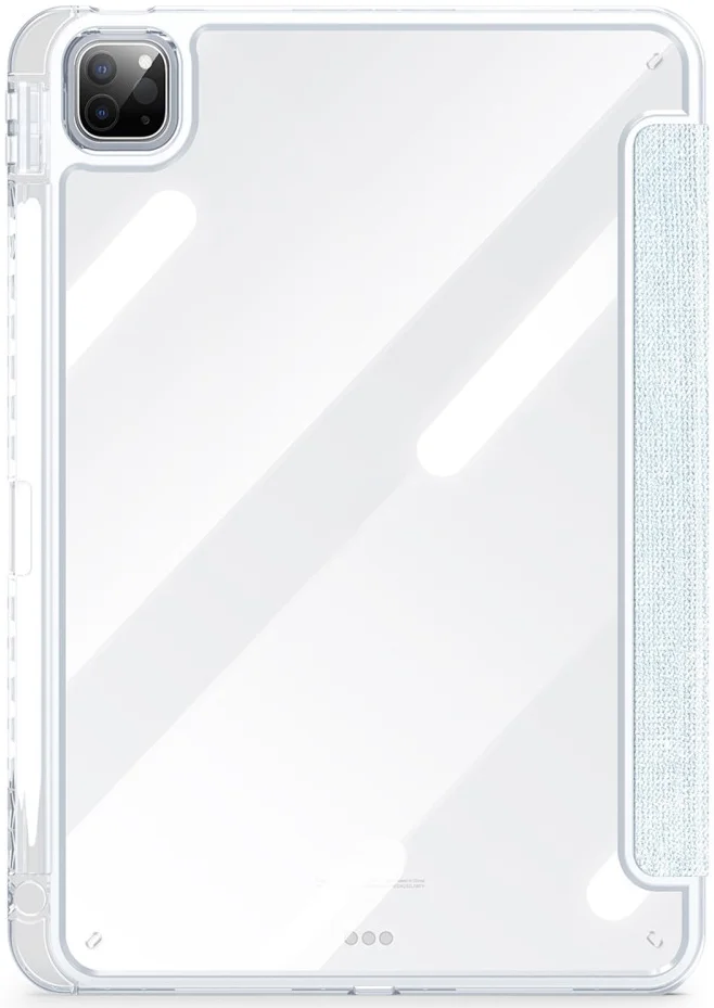 Dux Ducis Unid Apple iPad Pro 11 (2024) Hoes Book Case Transparant Blauw afbeelding 12
