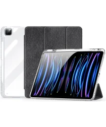 Dux Ducis Unid Apple iPad Pro 13 (2024) Hoes Book Case Transparant Zwart