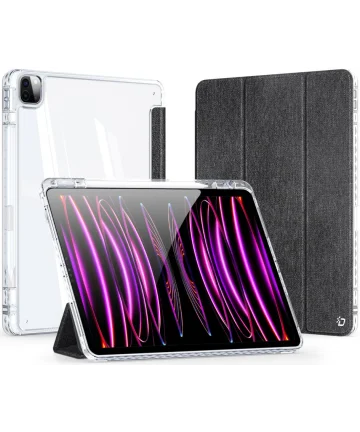 Dux Ducis Unid iPad Air 11 (2024)/Pro 11 (22/21/20)/Air 10.9 Hoes Zwart Hoesjes