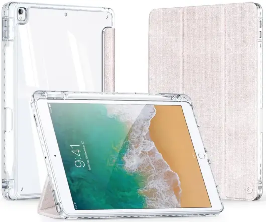 Dux Ducis Unid Apple iPad 10.2 / Air 10.5 / Pro 10.5 Hoes Book Case Roze afbeelding 1