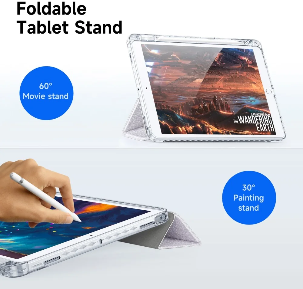 Dux Ducis Unid Apple iPad 10.2 / Air 10.5 / Pro 10.5 Hoes Book Case Paars afbeelding 3