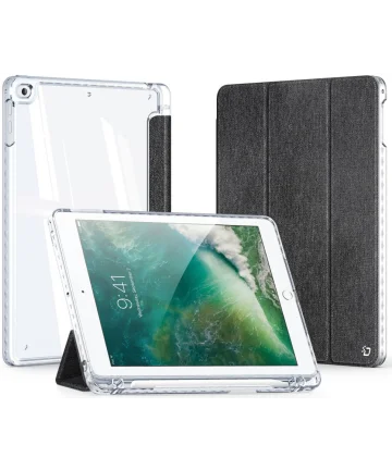 Dux Ducis Unid Apple iPad 9.7 inch (2017/2018)/Air/Air 2 Hoes Book Case Zwart Hoesjes