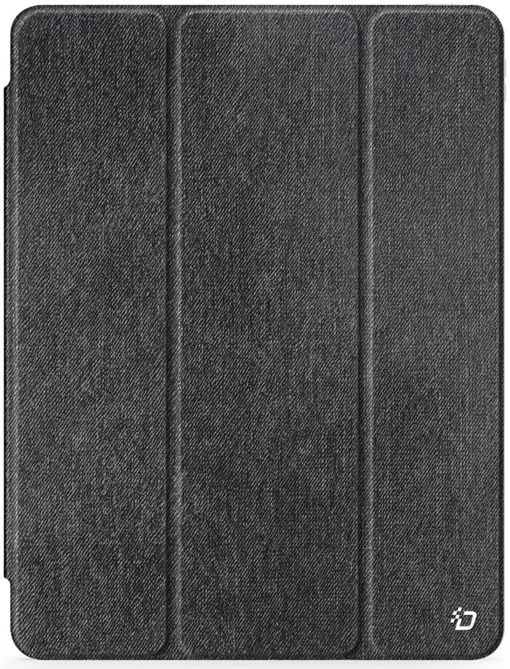 Dux Ducis Unid Apple iPad 11 (2025)/10.9 (2022) Hoes Book Case Transparant Zwart afbeelding 12