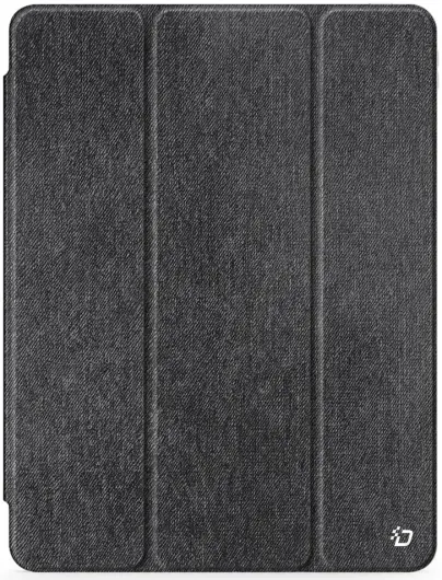 Dux Ducis Unid Apple iPad 11 (2025)/10.9 (2022) Hoes Book Case Transparant Zwart afbeelding 12