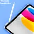 Dux Ducis Unid Apple iPad 11 (2025)/10.9 (2022) Hoes Book Case Transparant Zwart afbeelding 5