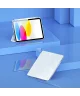 Dux Ducis Unid Apple iPad 10.9 (2022) Hoes Book Case Transparant Blauw