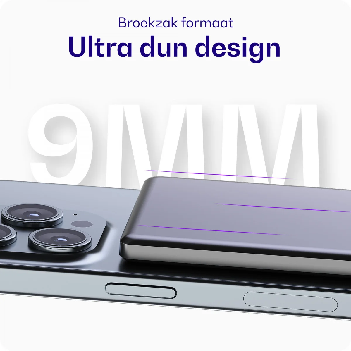Buddi Connect 5.000 mAh MagSafe Powerbank Reisformaat Zwart 20W afbeelding 2