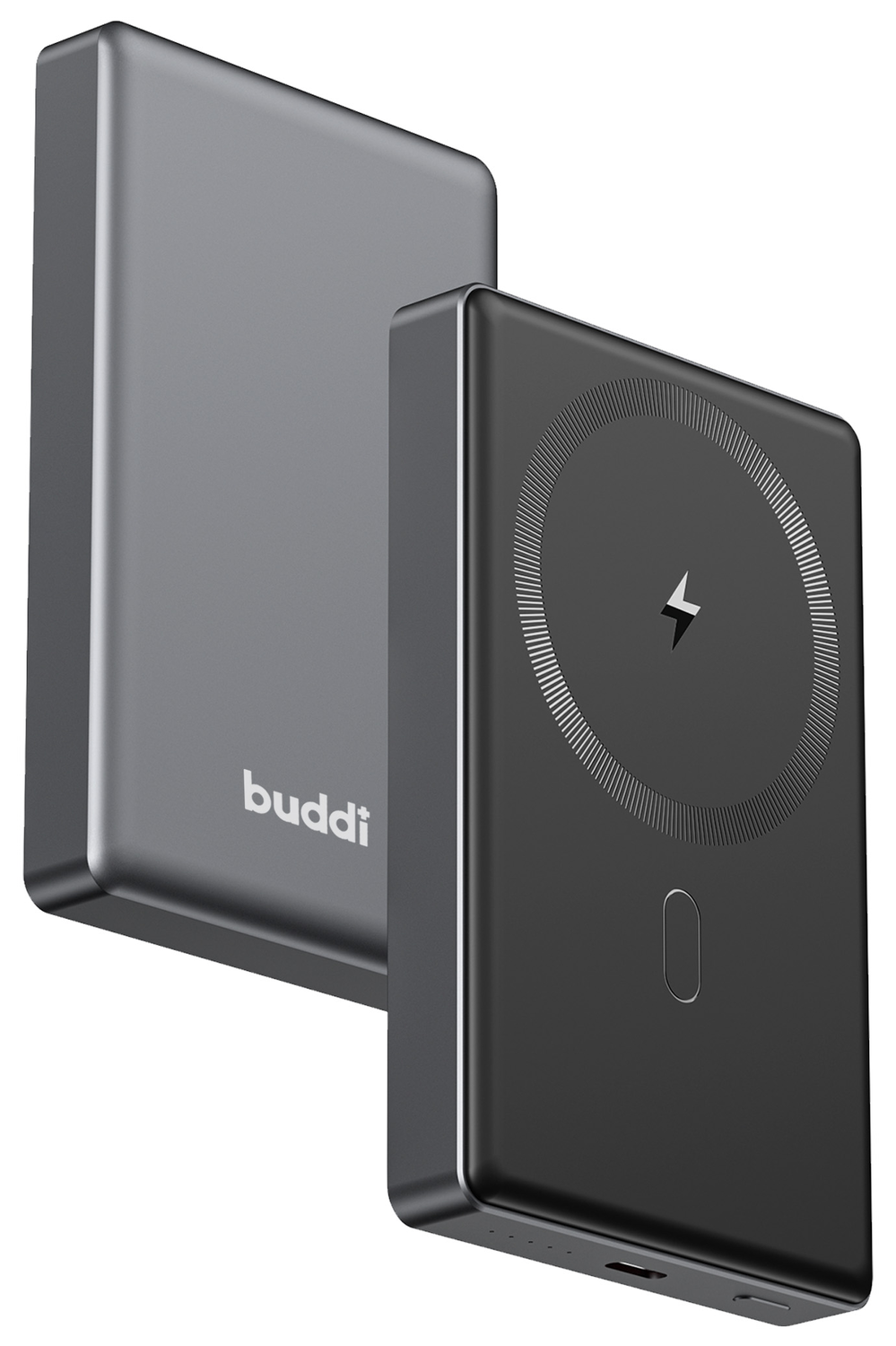 Buddi Connect 10.000 mAh MagSafe Powerbank Reisformaat Zwart 20W afbeelding 19