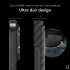 NEKIT Fiber Samsung Galaxy S24 Hoesje MagSafe Kevlar Back Cover Dun Zwart afbeelding 5