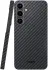 NEKIT Fiber Samsung Galaxy S24 Hoesje MagSafe Kevlar Back Cover Dun Zwart afbeelding 12