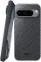 NEKIT Fiber Google Pixel 9 / 9 Pro Hoesje MagSafe Kevlar Back Cover Dun Zwart afbeelding 1
