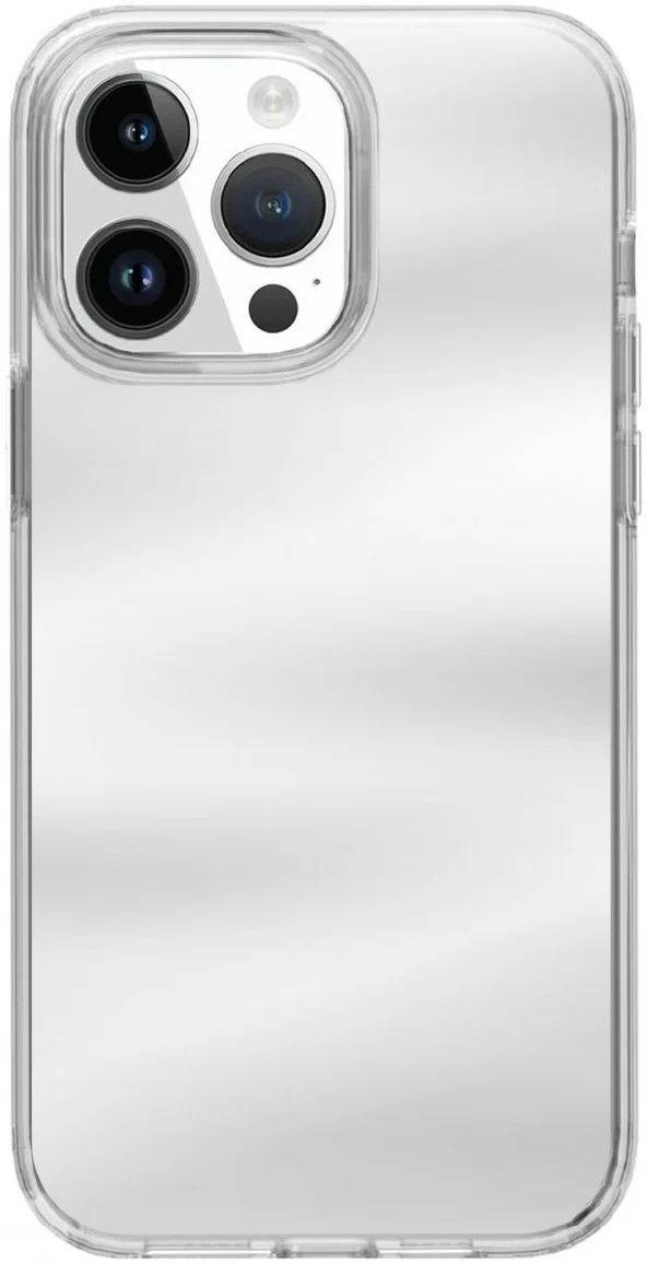 HappyCase Apple iPhone 15 Pro Hoesje Flexibel TPU Spiegel Print afbeelding 1
