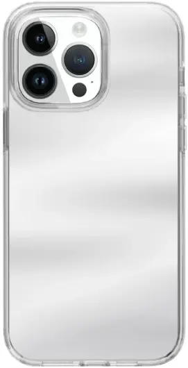 HappyCase Apple iPhone 15 Pro Hoesje Flexibel TPU Spiegel Print afbeelding 1