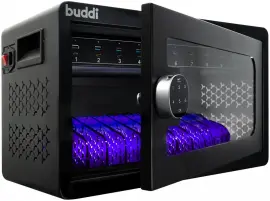 Buddi Collect Oplaadstation Kast voor 10 Smartphones Zwart afbeelding