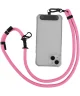 Universeel Stevig Telefoon Koord 10mm - Verstelbare Smartphone Ketting Roze