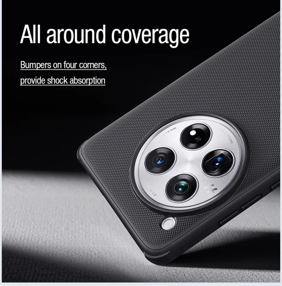 Nillkin Frosted Shield OnePlus 12 Hoesje MagSafe Back Cover Zwart afbeelding 7