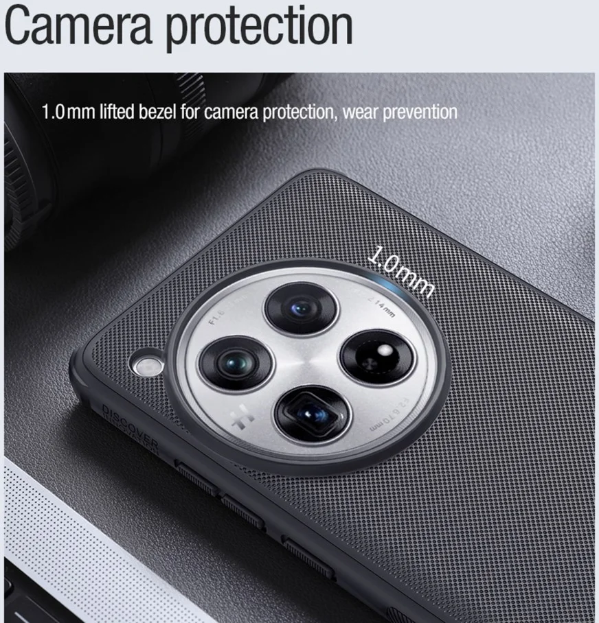 Nillkin Frosted Shield OnePlus 12 Hoesje MagSafe Back Cover Zwart afbeelding 8