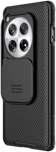 Nillkin CamShield OnePlus 12 Hoesje met Camera Slider Back Cover Zwart afbeelding 2