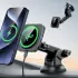 ESR HaloLock Qi2 / MagSafe Telefoonhouder Auto Raam/Dashboard met Opladen 15W afbeelding 1