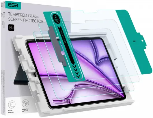 ESR Apple iPad Air 13 (24/25) Screen Protector Tempered Glass afbeelding 1