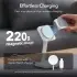 ESR Halolock Orbit Hybrid AirPods 4 (2024) Hoesje MagSafe Wit afbeelding 4