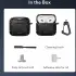 ESR Halolock Cyber Tough AirPods 4 (2024) Hoes Magsafe Zwart afbeelding 9