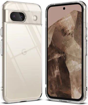 Ringke Fusion Google Pixel 8a Hoesje Back Cover Transparant Hoesjes