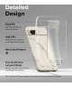 Ringke Fusion Google Pixel 8a Hoesje Back Cover Matte Transparant