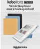 Origineel Kobo Libra Colour Hoes SleepCover Book Case Blauw