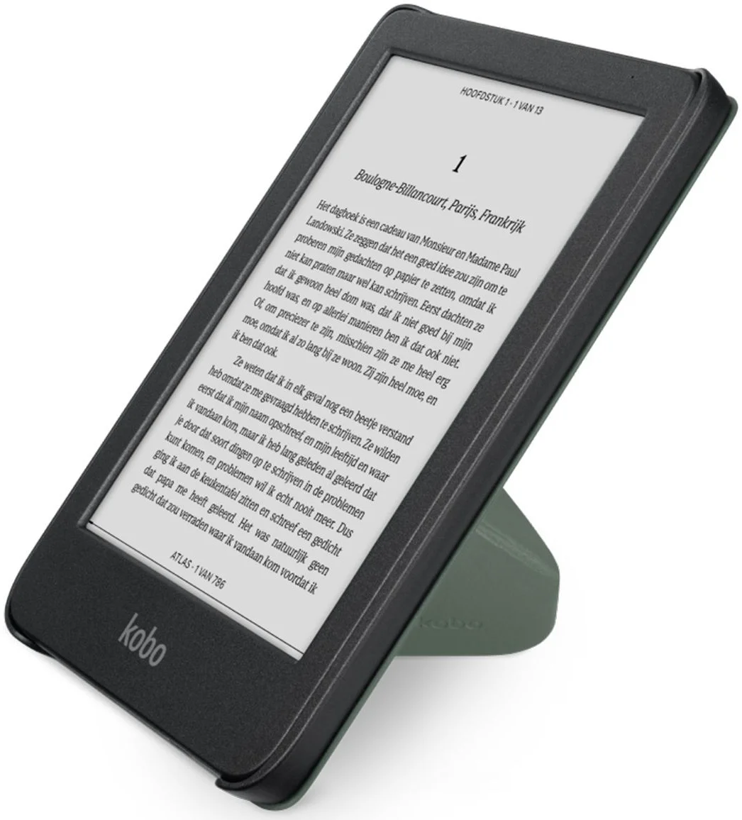 Origineel Kobo Clara Colour / BW Hoes SleepCover Book Case met Standaard Groen afbeelding 2