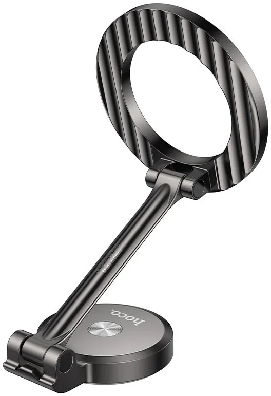 Hoco Dashboard Autohouder Telefoon met MagSafe Ring Aluminium Grijs afbeelding 7