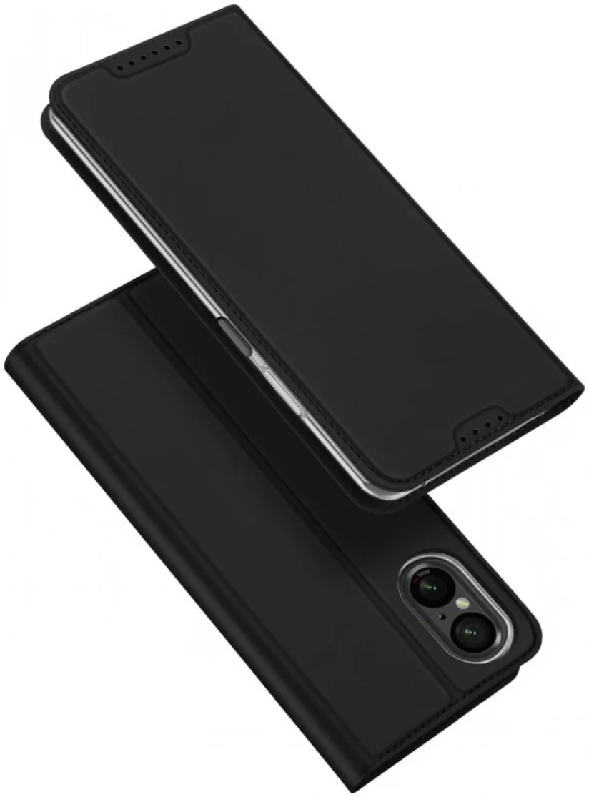 Dux Ducis Skin Pro Sony Xperia 10 VI Hoesje Portemonnee Zwart afbeelding 1