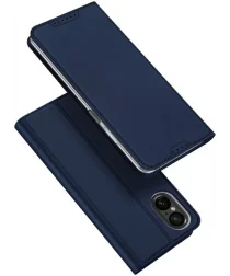 Dux Ducis Skin Pro Sony Xperia 10 VI Hoesje Portemonnee Blauw