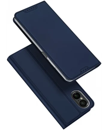 Dux Ducis Skin Pro Sony Xperia 10 VI Hoesje Portemonnee Blauw Hoesjes