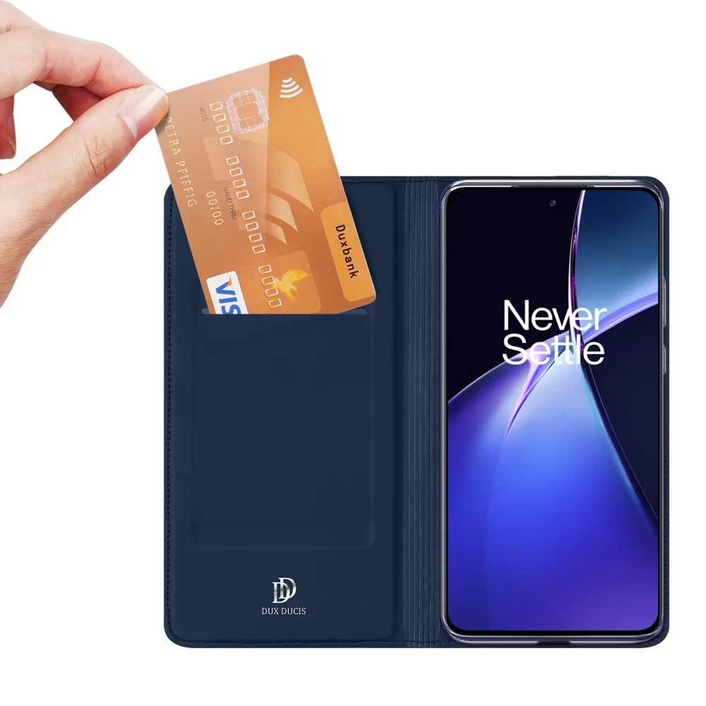 Dux Ducis Skin Pro OnePlus Nord CE 4 Hoesje Portemonnee Blauw afbeelding 2